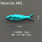Creative 3D Fish Wall Decor Electroplated Metallic Wall Stickers For Modern Spaces 3