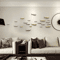 Creative 3D Fish Wall Decor Electroplated Metallic Wall Stickers For Modern Spaces 0