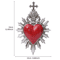 Simple Heart Arrow Wall Decor Resin Romantic Hanging Pendant 1