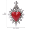 Simple Heart Arrow Wall Decor Resin Romantic Hanging Pendant 1