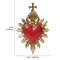 Simple Heart Arrow Wall Decor Resin Romantic Hanging Pendant 2