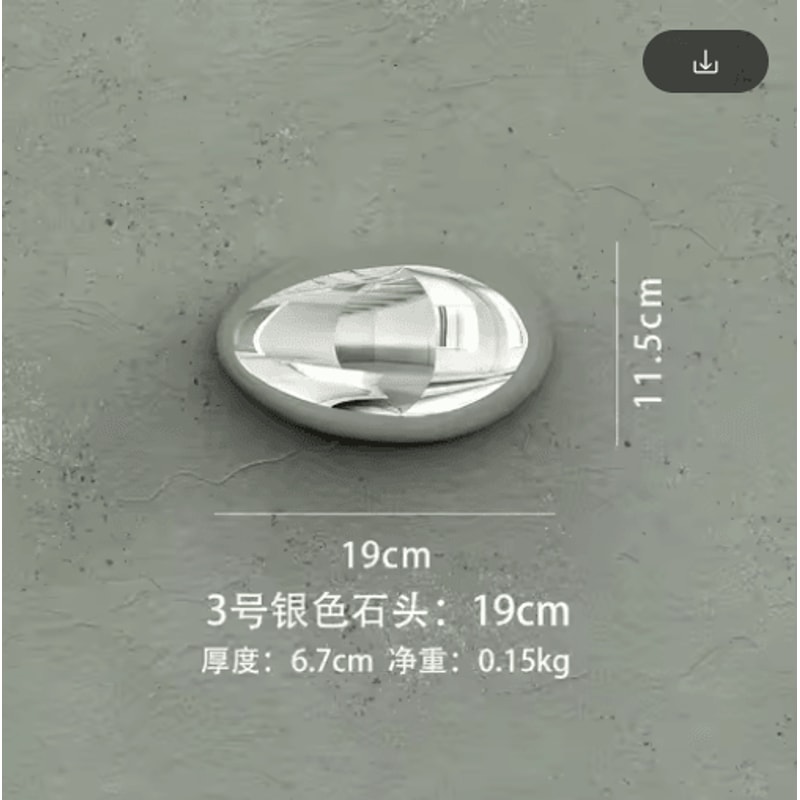 Luxury 3D Stone Wall Decor Golden Simulation Stone Hanging Accent 13
