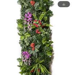 artificial grass wall panel – green backdrop decor for weddings & events (15.7 by 47.2)