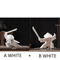 White Ceramic Samurai Figurine Blanc De Chine Geometric Oriental Warrior Decor 10