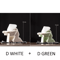 White Ceramic Samurai Figurine Blanc De Chine Geometric Oriental Warrior Decor 11
