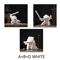 White Ceramic Samurai Figurine Blanc De Chine Geometric Oriental Warrior Decor 4