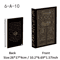 Luxury Decorative Book Box Islamic Kaaba Design Coffee Table Storage Decor 11