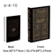Luxury Decorative Book Box Islamic Kaaba Design Coffee Table Storage Decor 11