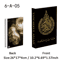 Luxury Decorative Book Box Islamic Kaaba Design Coffee Table Storage Decor 12