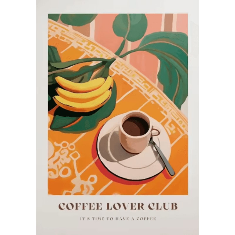 Aperol Spritz Pizza Cocktail Kitchen Wall Art Italian Food Canvas Poster 14