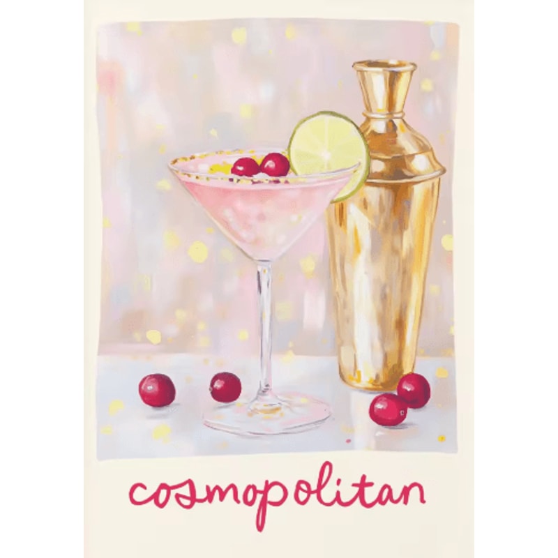 Aperol Spritz Pizza Cocktail Kitchen Wall Art Italian Food Canvas Poster 5