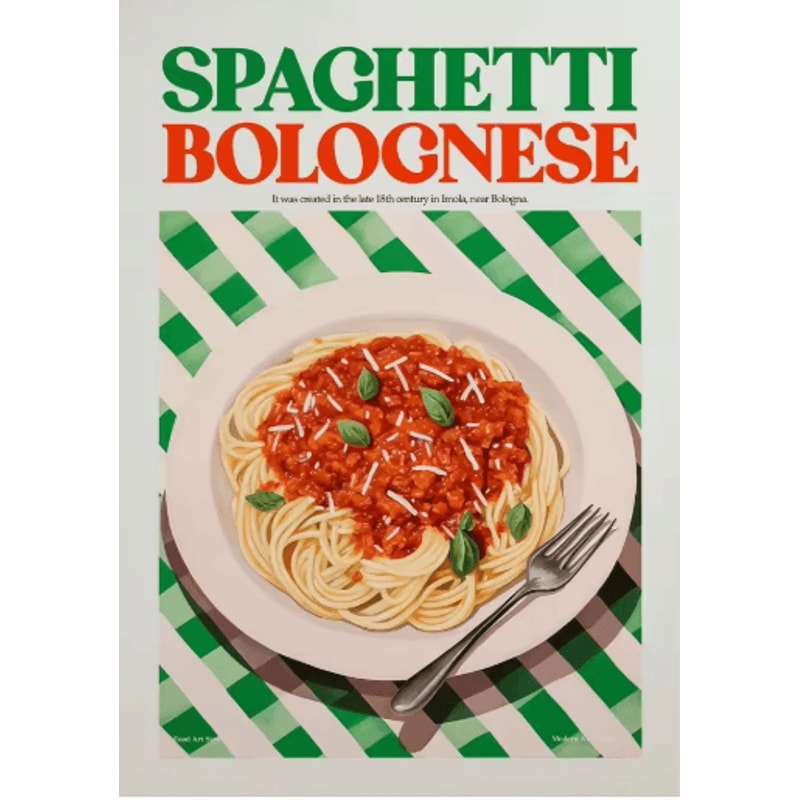 Aperol Spritz Pizza Cocktail Kitchen Wall Art Italian Food Canvas Poster 7