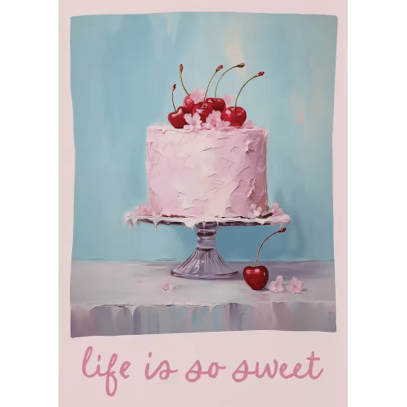 Aperol Spritz Pizza Cocktail Kitchen Wall Art Italian Food Canvas Poster 23