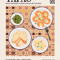 Delicious Food Wall Art Canvas World Cuisine Kitchen Poster With Ravioli Ramen Coffee 15