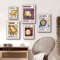 Delicious Food Wall Art Canvas World Cuisine Kitchen Poster With Ravioli Ramen Coffee 25