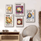 Delicious Food Wall Art Canvas World Cuisine Kitchen Poster With Ravioli Ramen Coffee 25