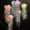 DIY Jellyfish Night Light OceanThemed Hanging Lamp For Bedroom Party Decor 6