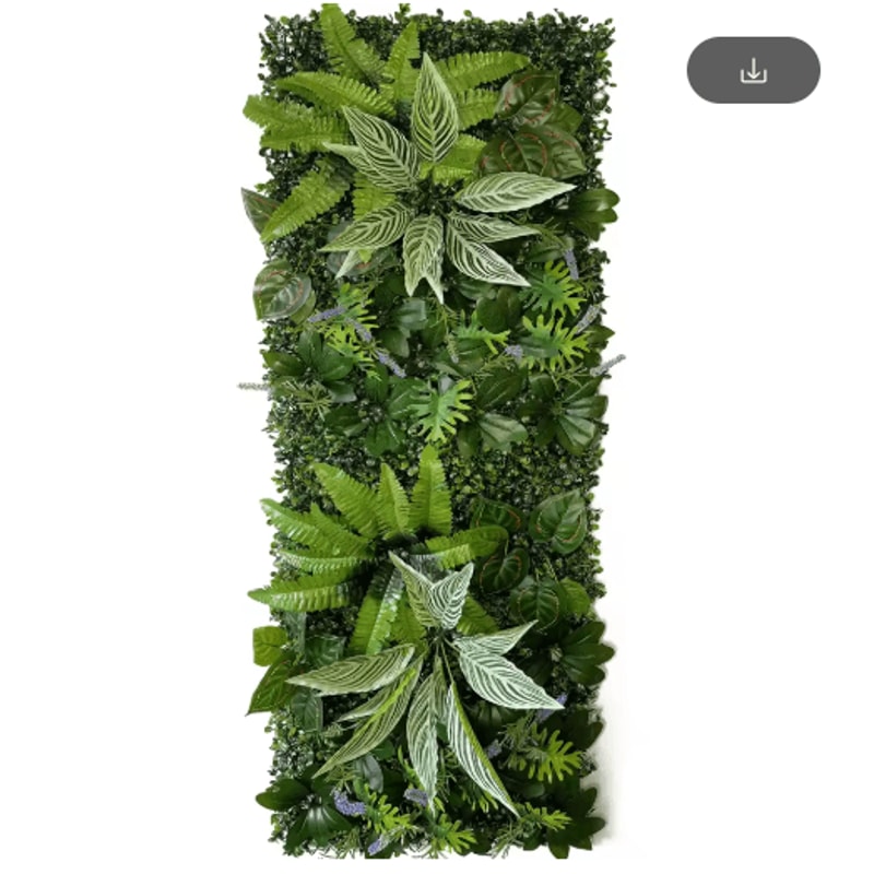 Artificial Boxwood Hedge Panel Green Grass Wall Backdrop For Home Events 157 By 472 1