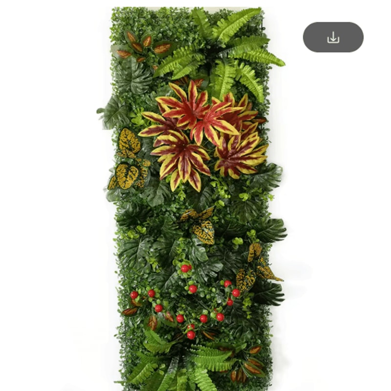 Artificial Boxwood Hedge Panel Green Grass Wall Backdrop For Home Events 157 By 472 3