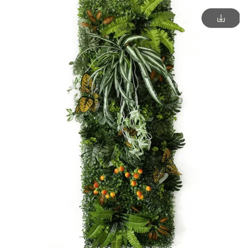 Artificial Boxwood Hedge Panel Green Grass Wall Backdrop For Home Events 157 By 472 6