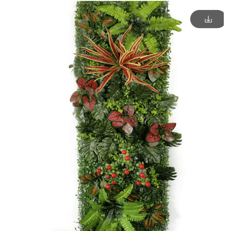 Artificial Boxwood Hedge Panel Green Grass Wall Backdrop For Home Events 157 By 472 10