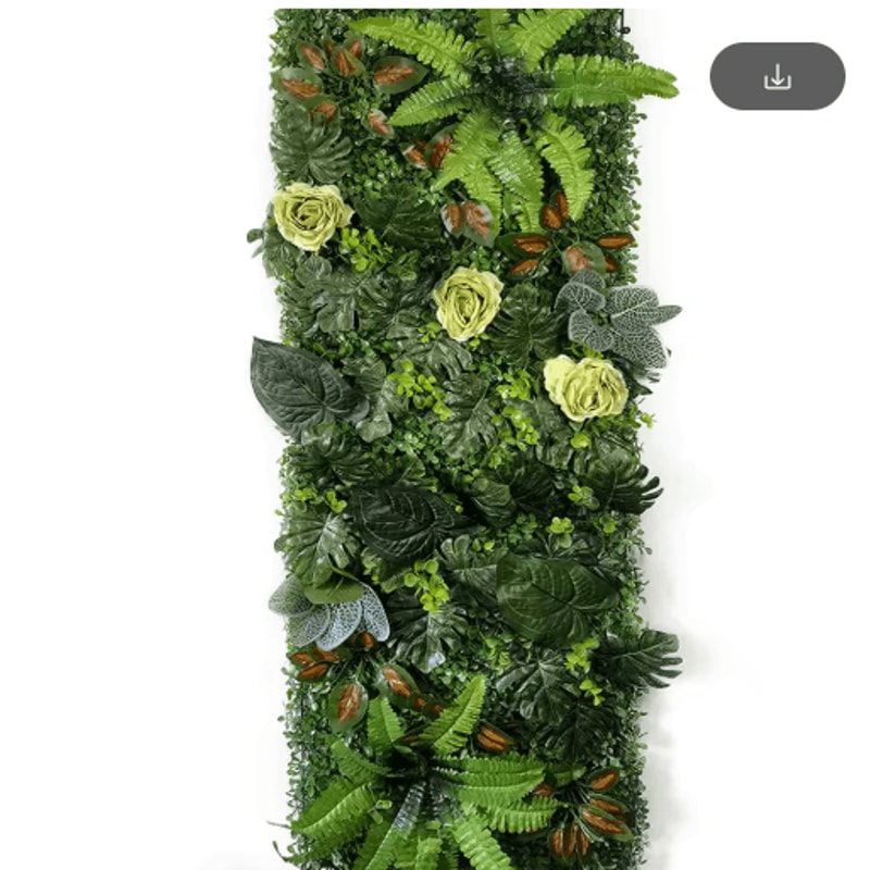 Artificial Boxwood Hedge Panel Green Grass Wall Backdrop For Home Events 157 By 472 11