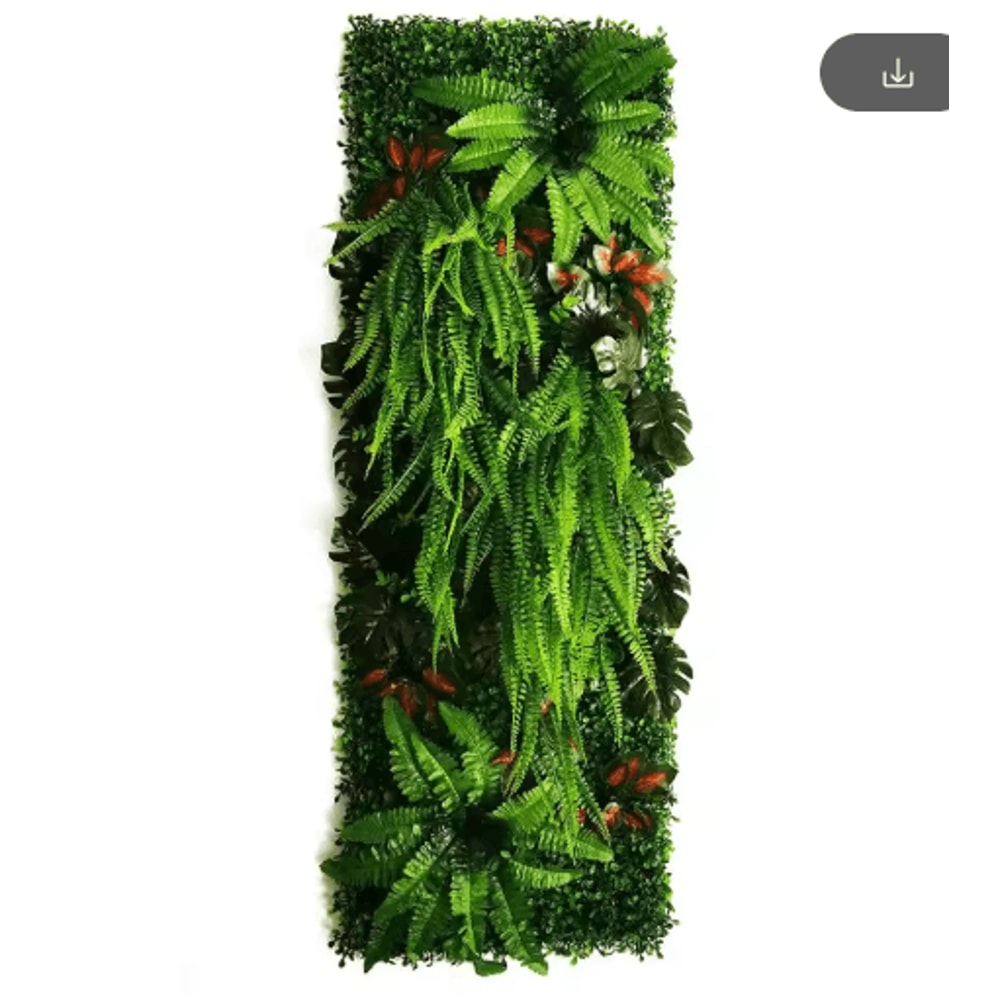Artificial Boxwood Hedge Panel Green Grass Wall Backdrop For Home Events 157 By 472 13