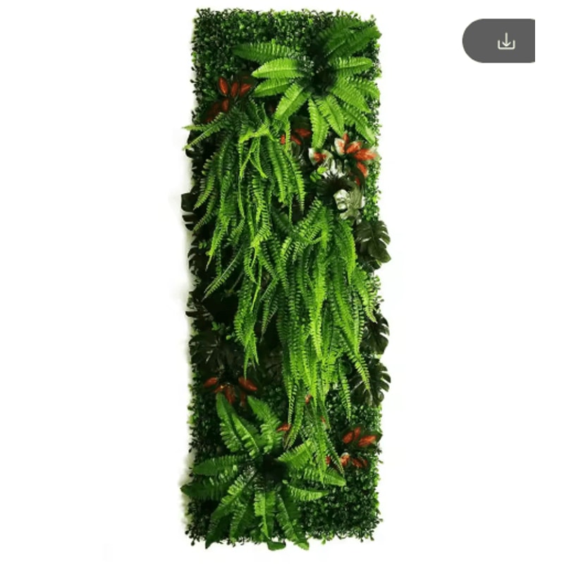 Artificial Boxwood Hedge Panel Green Grass Wall Backdrop For Home Events 157 By 472 13