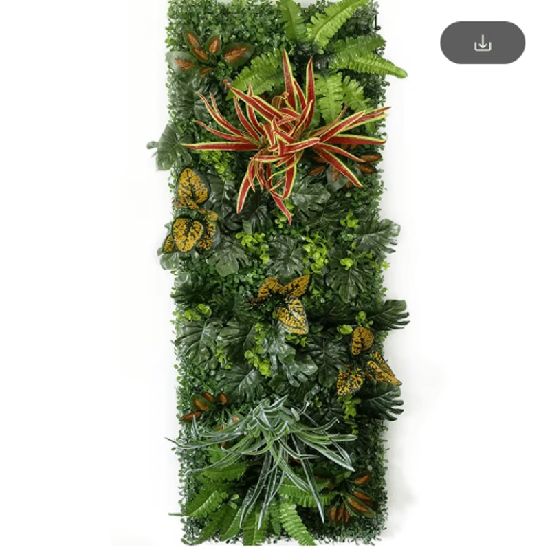 Artificial Boxwood Hedge Panel Green Grass Wall Backdrop For Home Events 157 By 472 16