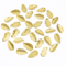 100pcs Gold Artificial Leaves Silk Leaf Decoration For Crafts Wreaths Events 3