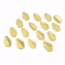 100pcs Gold Artificial Leaves Silk Leaf Decoration For Crafts Wreaths Events 4