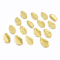 100pcs Gold Artificial Leaves Silk Leaf Decoration For Crafts Wreaths Events 4