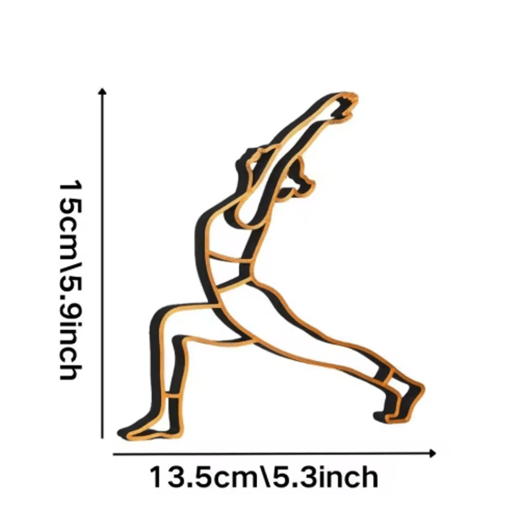 Modern Yoga Sculpture Decor Minimalist Zen Meditation Figurine For Home Office 5