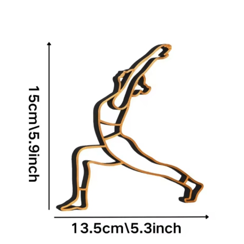 Modern Yoga Sculpture Decor Minimalist Zen Meditation Figurine For Home Office 5