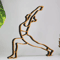 Modern Yoga Sculpture Decor Minimalist Zen Meditation Figurine For Home Office 6