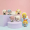 Cute Re Zero Rem Figure Mini Emilia Ram PVC Anime Desk Figurine 5