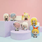Cute Re Zero Rem Figure Mini Emilia Ram PVC Anime Desk Figurine 5
