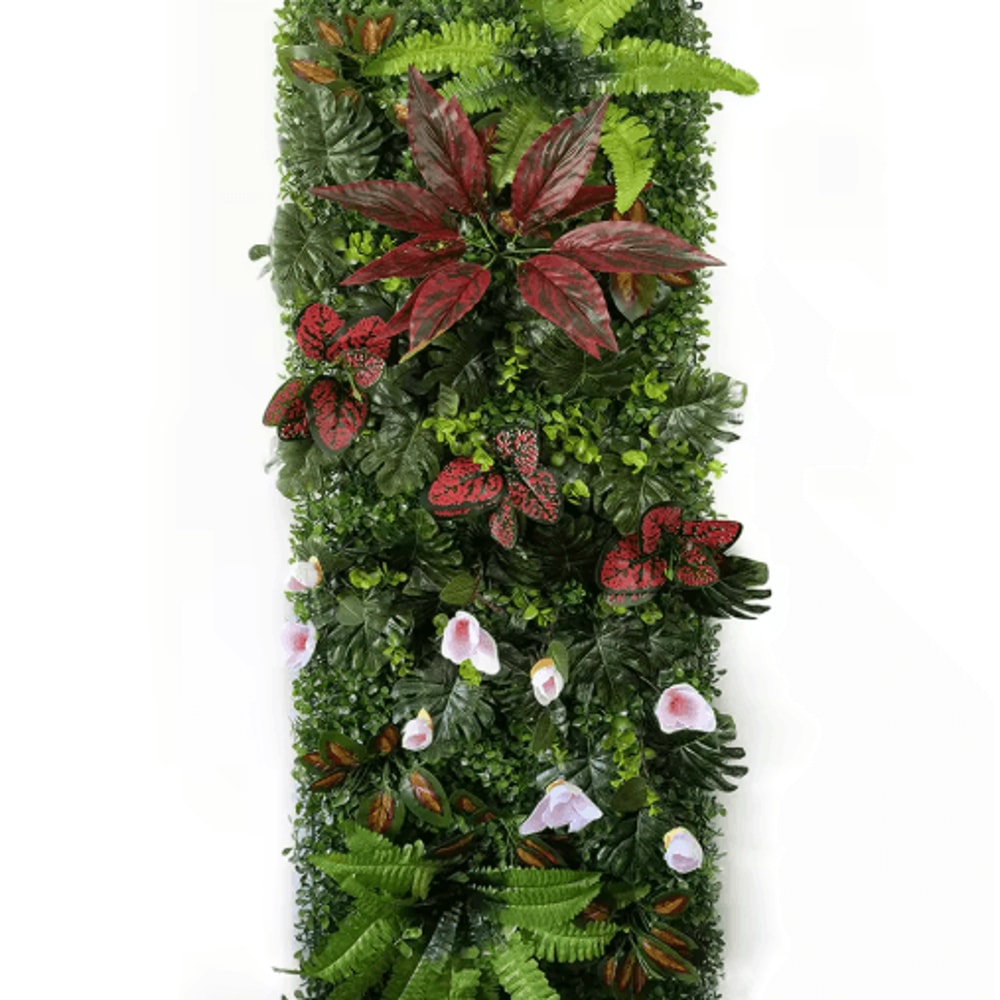 40by120cm Artificial Plant Wall Panel Green Backdrop For Weddings Home Decor 12