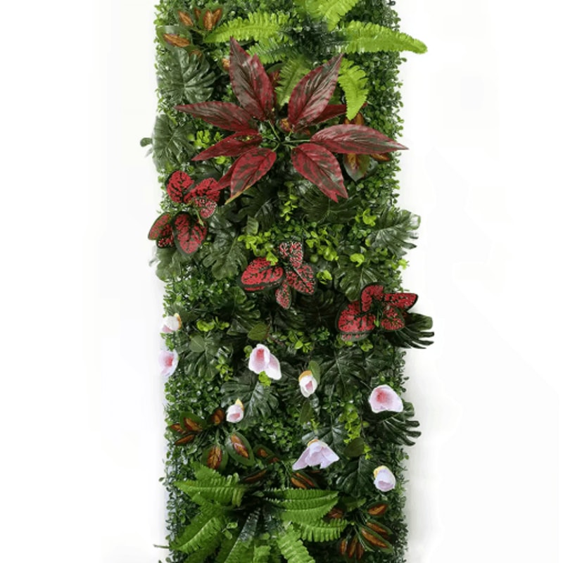 40by120cm Artificial Plant Wall Panel Green Backdrop For Weddings Home Decor 12