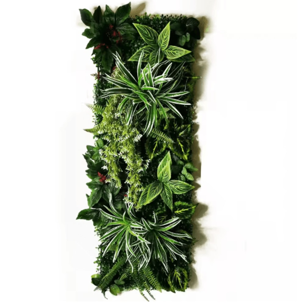 40by120cm Artificial Plant Wall Panel Green Backdrop For Weddings Home Decor 13