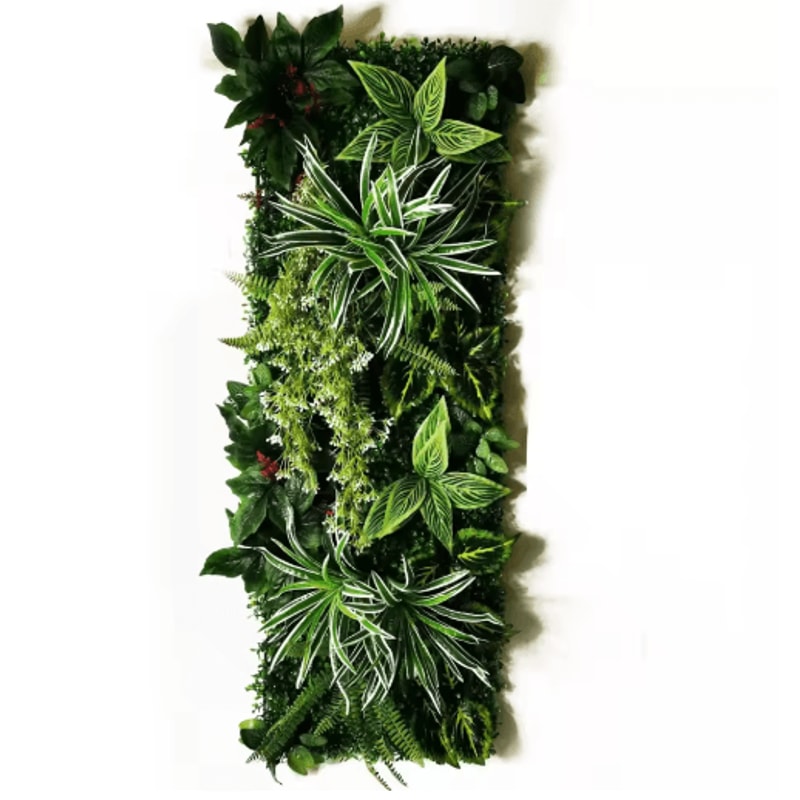 40by120cm Artificial Plant Wall Panel Green Backdrop For Weddings Home Decor 13