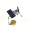 Copper Solar Windmill Ornament WindPowered Educational Science Model Desk Decor 1