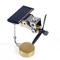 Copper Solar Windmill Ornament WindPowered Educational Science Model Desk Decor 2