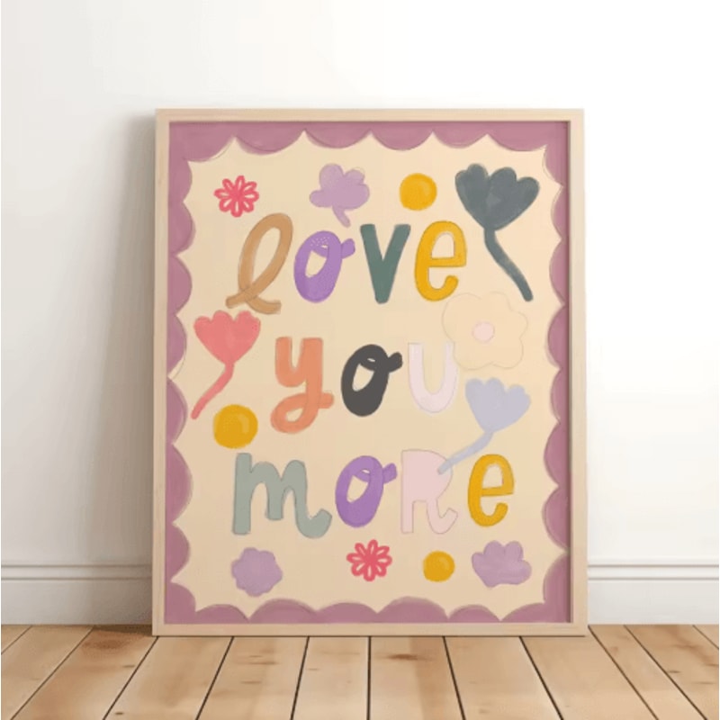 Magical Unicorn Nursery Wall Art Inspirational Quote Canvas Prints For Kids Room 9