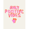 Nordic Pink Quote Wall Art More Amor Por Favor Eclectic Love Canvas Print 5