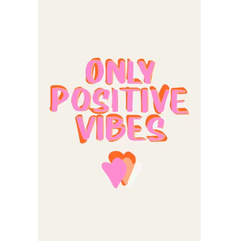 Nordic Pink Quote Wall Art More Amor Por Favor Eclectic Love Canvas Print 5