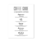 Modern Coffee Guide Poster Coffee Menu Canvas Wall Art For Kitchen Cafe Decor 1