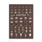 Modern Coffee Guide Poster Coffee Menu Canvas Wall Art For Kitchen Cafe Decor 12