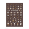 Modern Coffee Guide Poster Coffee Menu Canvas Wall Art For Kitchen Cafe Decor 12