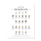 Modern Coffee Guide Poster Coffee Menu Canvas Wall Art For Kitchen Cafe Decor 17